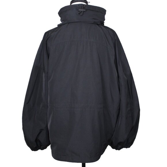 Lululemon Lightweight Cinch-Waist Hooded Rain Jacket Black Women Size 12 worn 2x - Picture 6 of 12